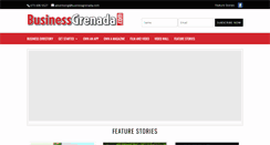 Desktop Screenshot of businessgrenada.com